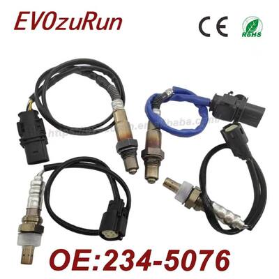 Set of 4 Upstream & Downstream Oxygen Sensor 234-5076 234-5113 234-4490 for Ford F-150 3.5L Turbocharged 2011-2014