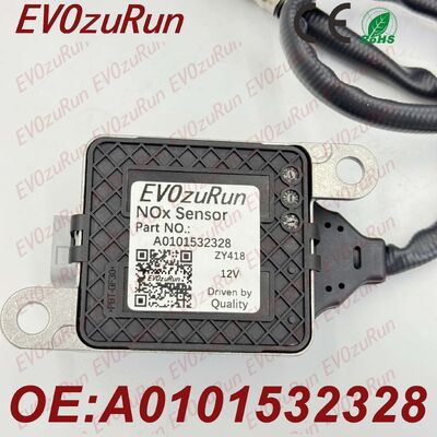 NOx Sensor Nitrogen Oxide A0101532328 5WK97339A Outlet Downstream for Freightliner Cascadia 2012-2022 Western Star 2016-2022 Mercedes Benz DDE Engine Detroit Diesel DD13 15 16