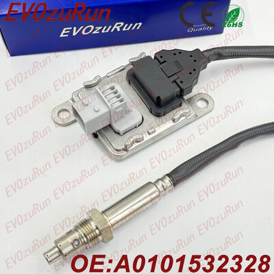 NOx Sensor Nitrogen Oxide A0101532328 5WK97339A Outlet Downstream for Freightliner Cascadia 2012-2022 Western Star 2016-2022 Mercedes Benz DDE Engine Detroit Diesel DD13 15 16