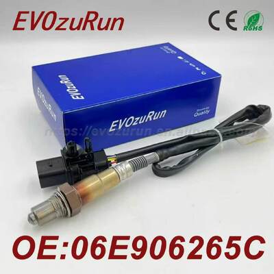 06E906265C Upstream Front Oxygen O2 Lambda Sensor for Audi A3 8P 2.0T A4 B7 2.0T A6 C6 VW Golf V Golf VI 2.0L 2005-2014