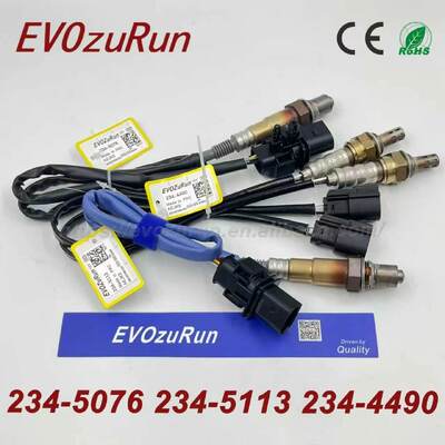 Set of 4 Upstream & Downstream Oxygen Sensor 234-5076 234-5113 234-4490 for Ford F-150 3.5L Turbocharged 2011-2014