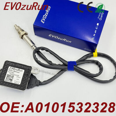 NOx Sensor Nitrogen Oxide A0101532328 5WK97339A Outlet Downstream for Freightliner Cascadia 2012-2022 Western Star 2016-2022 Mercedes Benz DDE Engine Detroit Diesel DD13 15 16